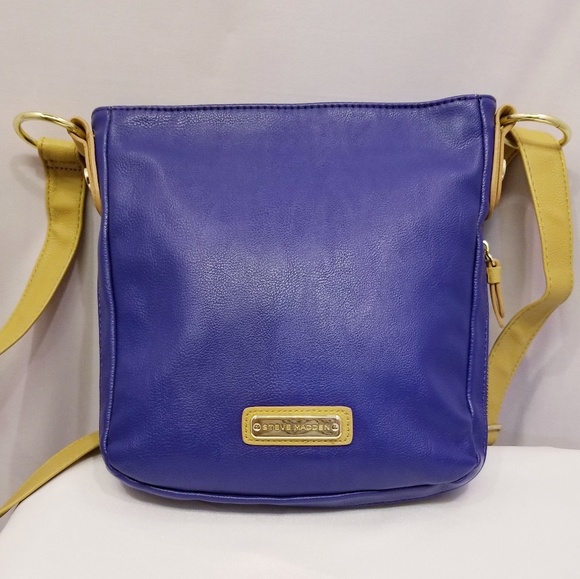 STEVE MADDEN Crossbody Expandable Bag Cobalt Blue - Picture 3 of 8